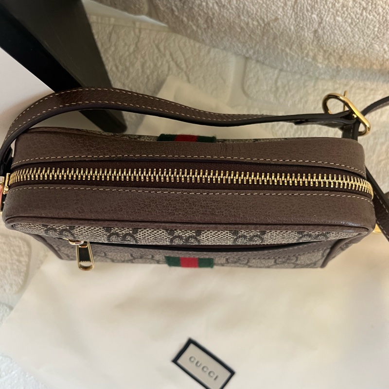 Gucci 斜背包 Ophidia GG Supreme mini bag-4