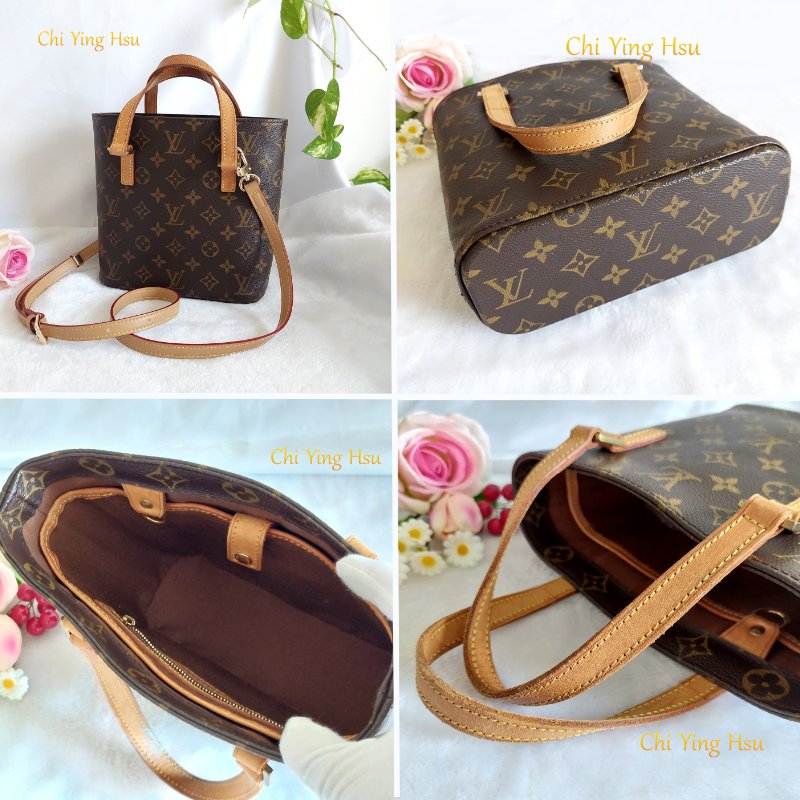 LV 路易威登 Vivian 菜籃子 vintage 手提包 單肩包 M51172薇薇安小號~二手約9成新-5