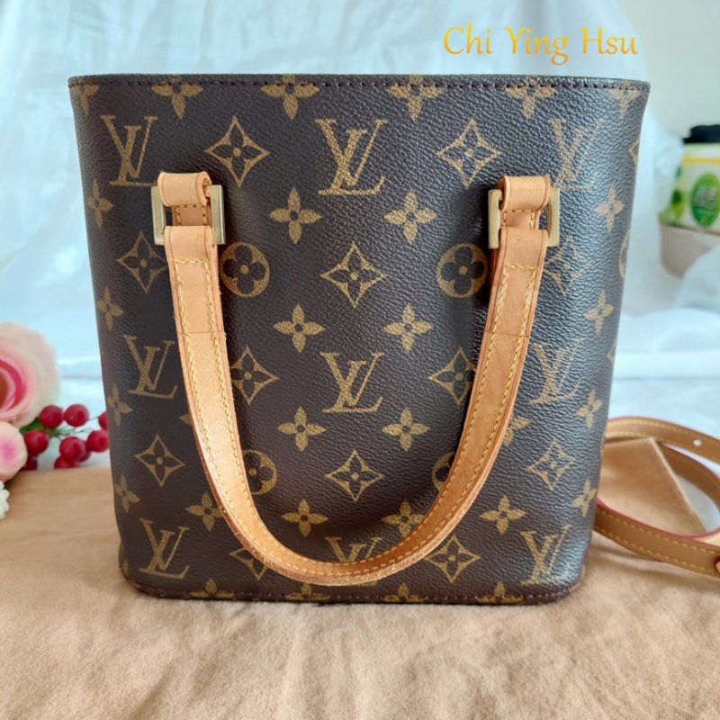 LV 路易威登 Vivian 菜籃子 vintage 手提包 單肩包 M51172薇薇安小號~二手約9成新-6