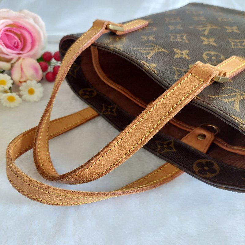 LV 路易威登 Vivian 菜籃子 vintage 手提包 單肩包 M51172薇薇安小號~二手約9成新-13