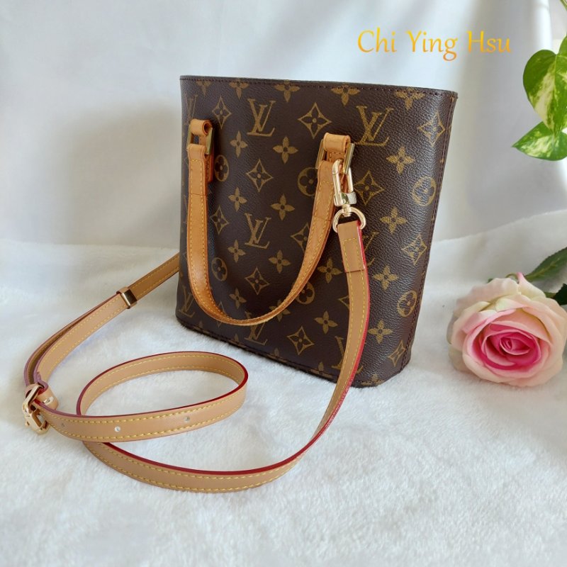 LV 路易威登 Vivian 菜籃子 vintage 手提包 單肩包 M51172薇薇安小號~二手約9成新-18