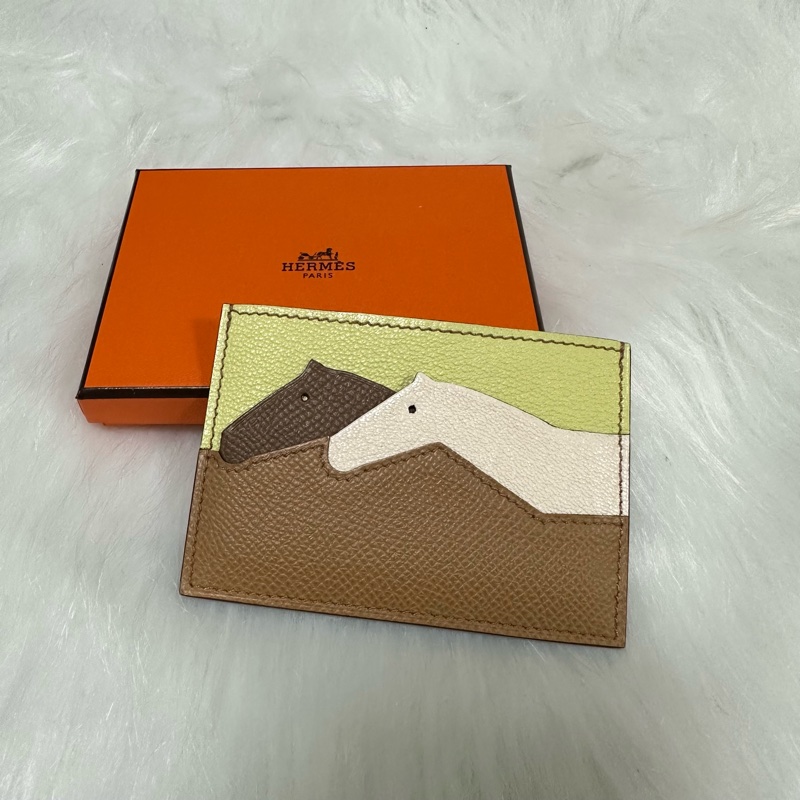 Hermès愛馬仕 Les Petits Chevaux卡夾 卡片套-0