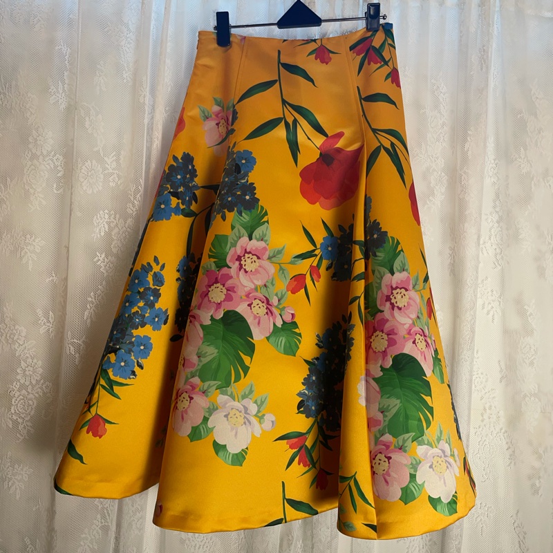 Imperial彩色花卉立體大圓裙《歐貨》-4