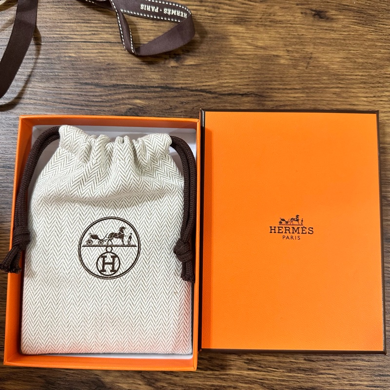 Hermes mini Pop h 白/玫瑰金 項鍊-6