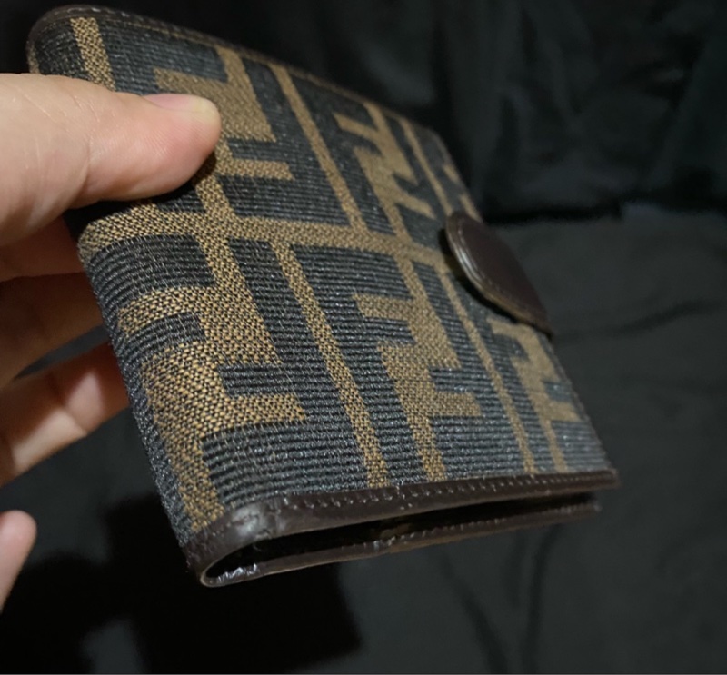 FENDI 芬迪 老花短夾-9