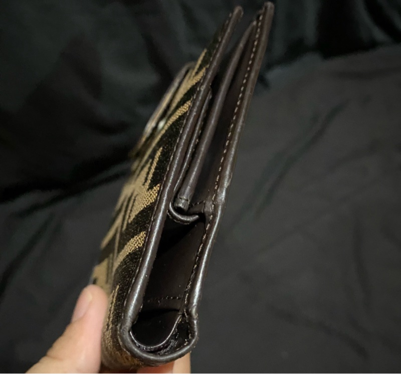 FENDI 芬迪 老花短夾-10