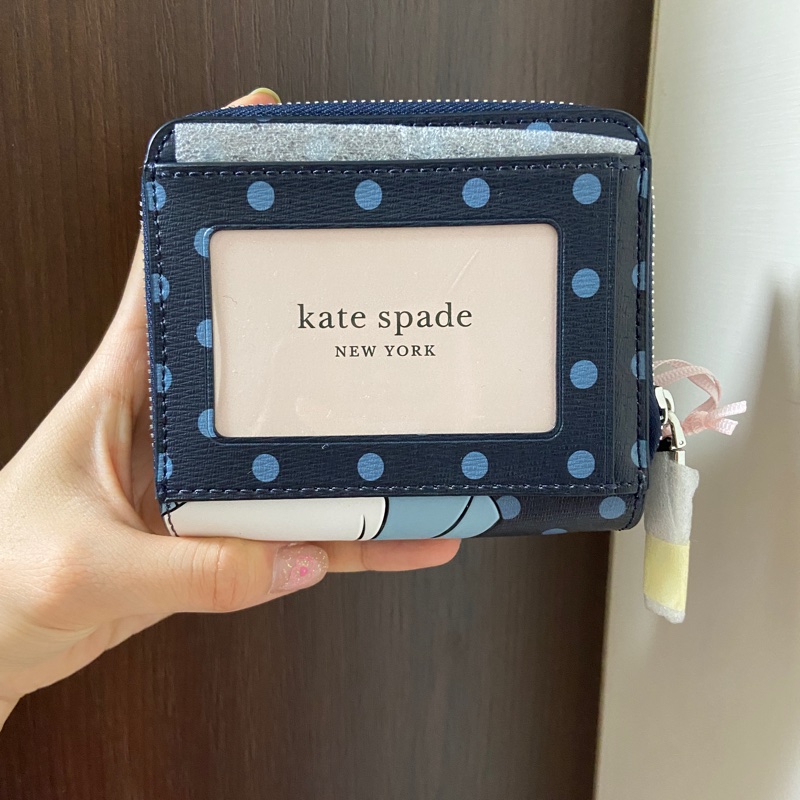 Kate spade 愛麗絲 限量款 斷貨款 短夾-1