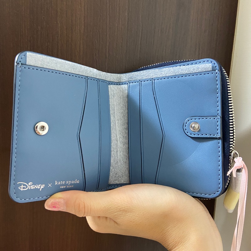 Kate spade 愛麗絲 限量款 斷貨款 短夾-2