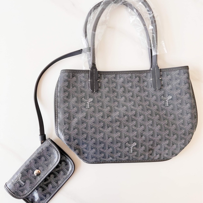 GOYARD mini tote 灰色-2