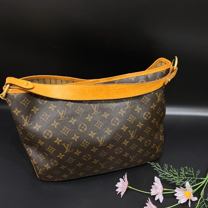 Louis Vuitton LV 老花字紋單肩包/肩背包-1