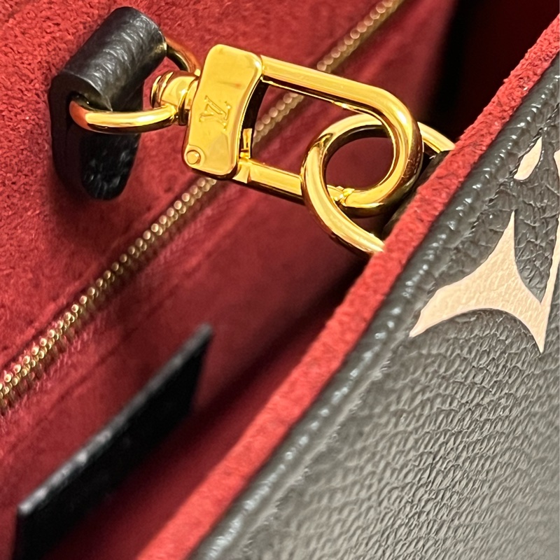 LOUIS VUITION近全新 專櫃購入正品Lv OnTheGo PM包包 雙色MonogramEmpreinte-6