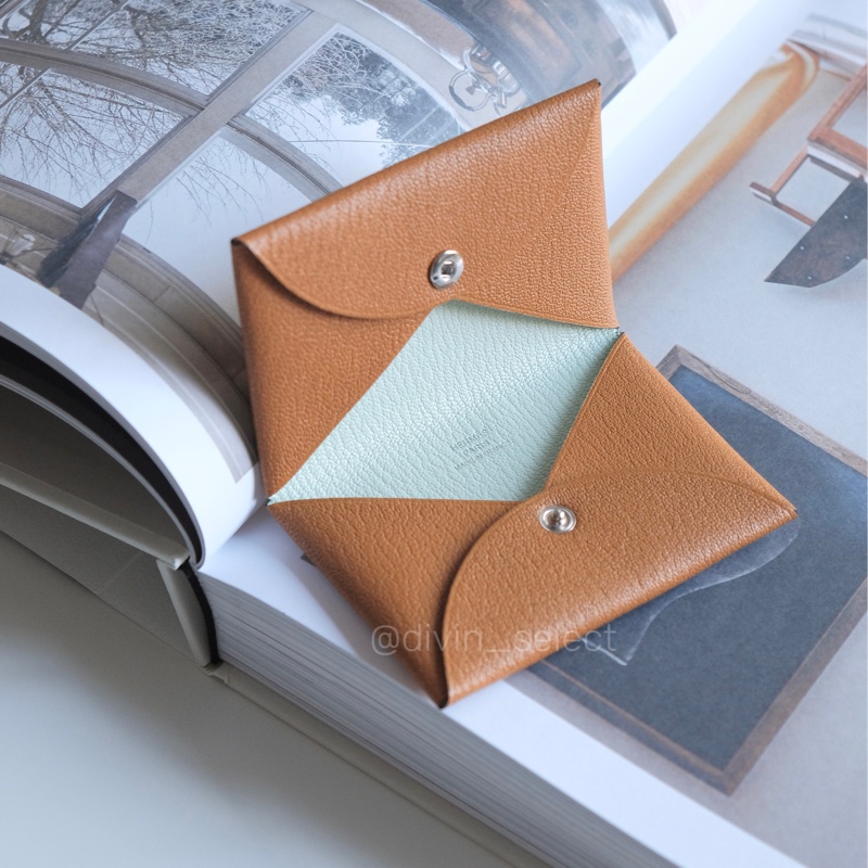 Hermès Calvi cardholder 愛馬仕卡包 山羊皮-0