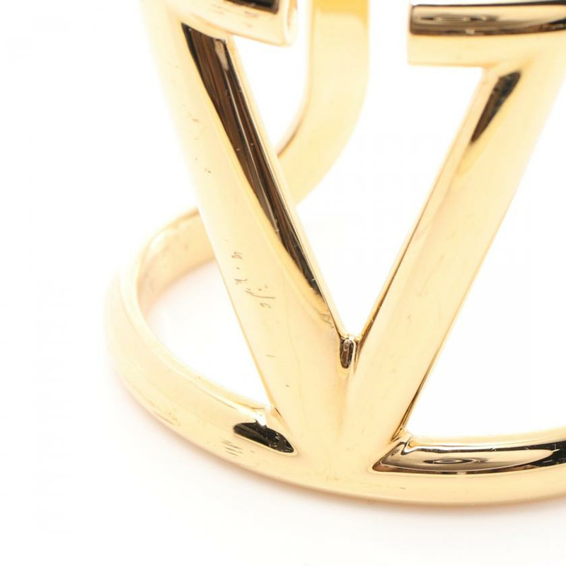 【日本直送】 中古VALENTINO GARAVANI[B]手環 鍍金 金色 Logo-3