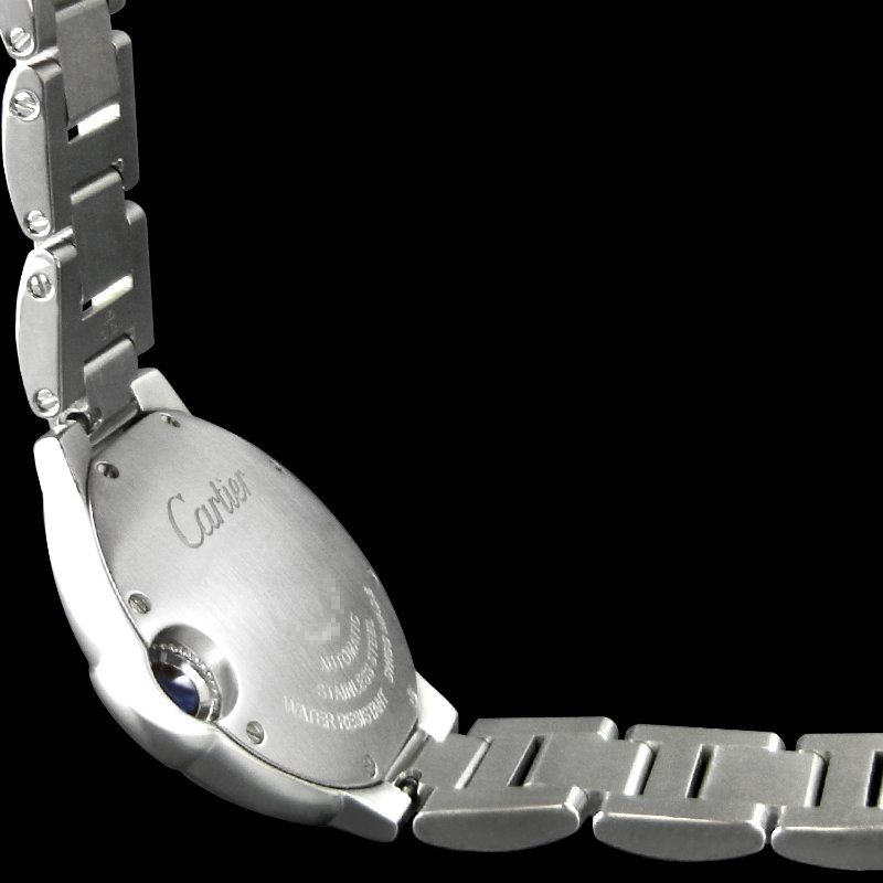 金鐸精品~2283 CARTIER 卡地亞 BALLON BLEU 33mm 中型款藍氣球 自動上鍊女用腕錶-4