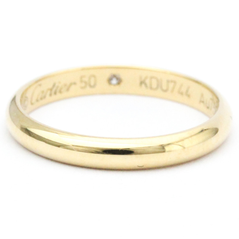 【日本直送】卡地亞 1895 結婚戒指黃金 (18K) 時尚鑽石戒指戒指金-2