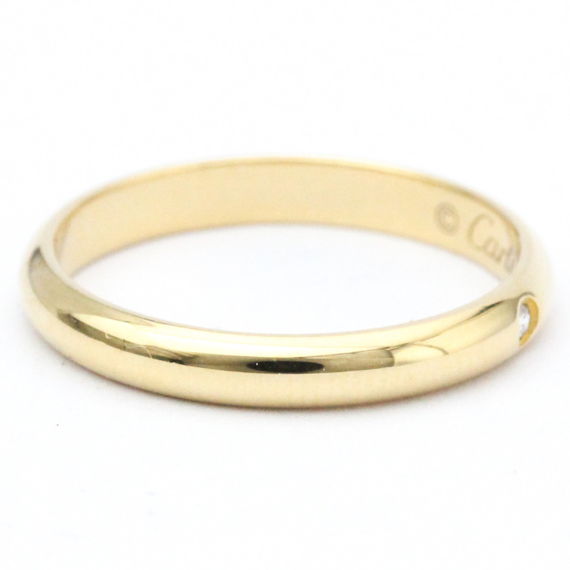 【日本直送】卡地亞 1895 結婚戒指黃金 (18K) 時尚鑽石戒指戒指金-3