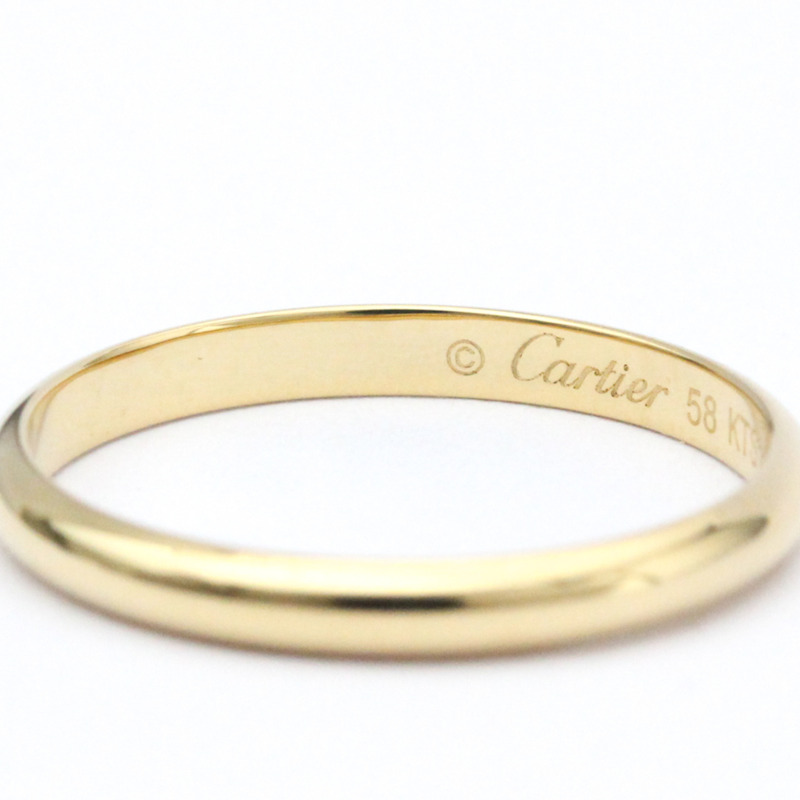 【日本直送】卡地亞 1895 結婚戒指黃金(18K)時尚無石戒指金-5
