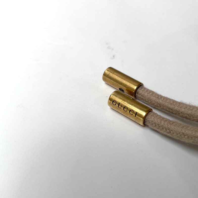 Gucci GG Marmont奶茶色水桶包-5