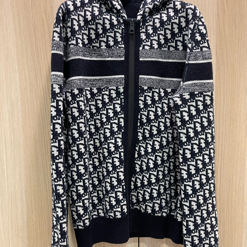 Dior 羊毛 雙面 滿版 外套-2