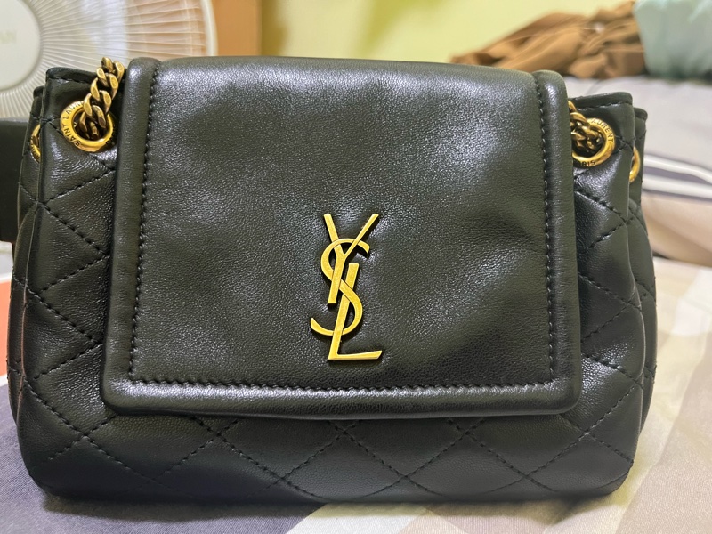 YSL Saint Laurent NOLITA 小羊皮迷你手袋-0