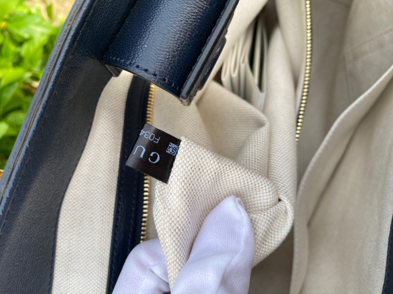 全新Gucci綠紅綠咖啡草編拼全皮托特購物包631685-7