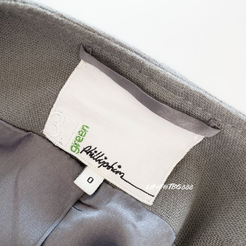 3.1 Phillip Lim 雙排扣層次機車外套 灰-10