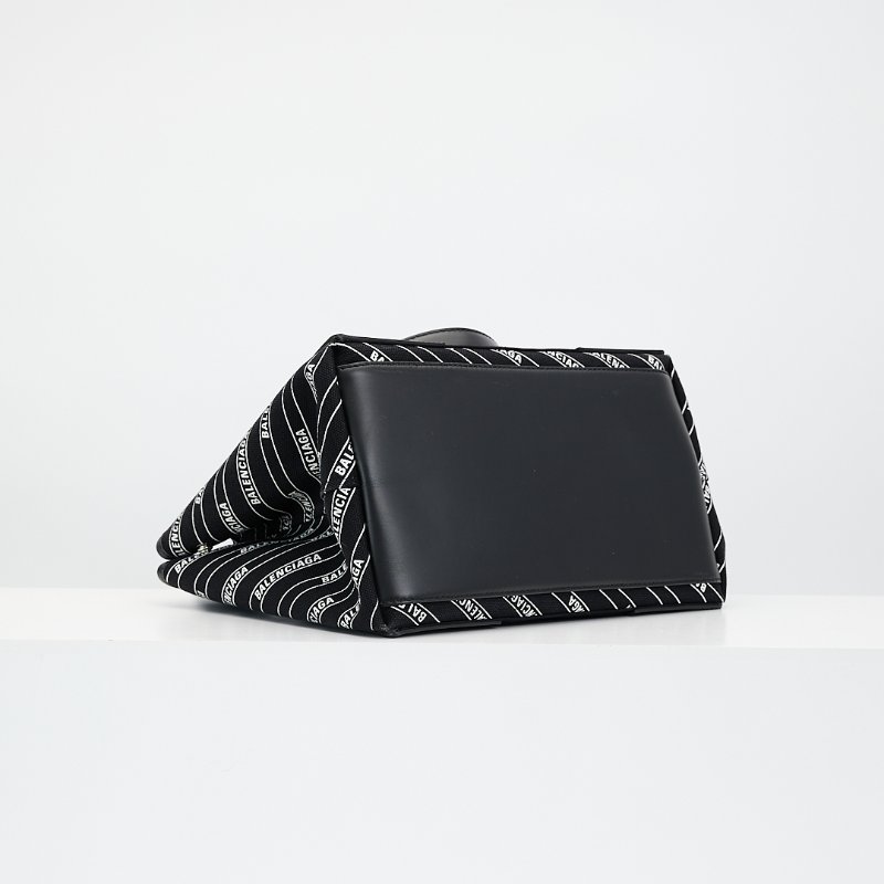 Balenciaga navy cabas S 滿版logo款✨-6