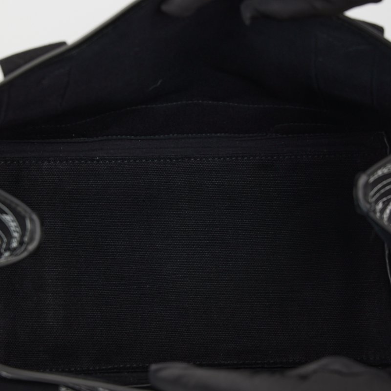 Balenciaga navy cabas S 滿版logo款✨-19