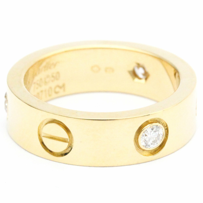 【日本直送】卡地亞週年紀念戒指黃金(18K)時尚鑽石戒指金-2