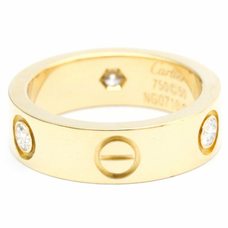 【日本直送】卡地亞週年紀念戒指黃金(18K)時尚鑽石戒指金-3
