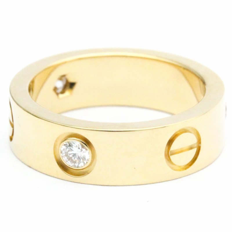 【日本直送】卡地亞週年紀念戒指黃金(18K)時尚鑽石戒指金-4