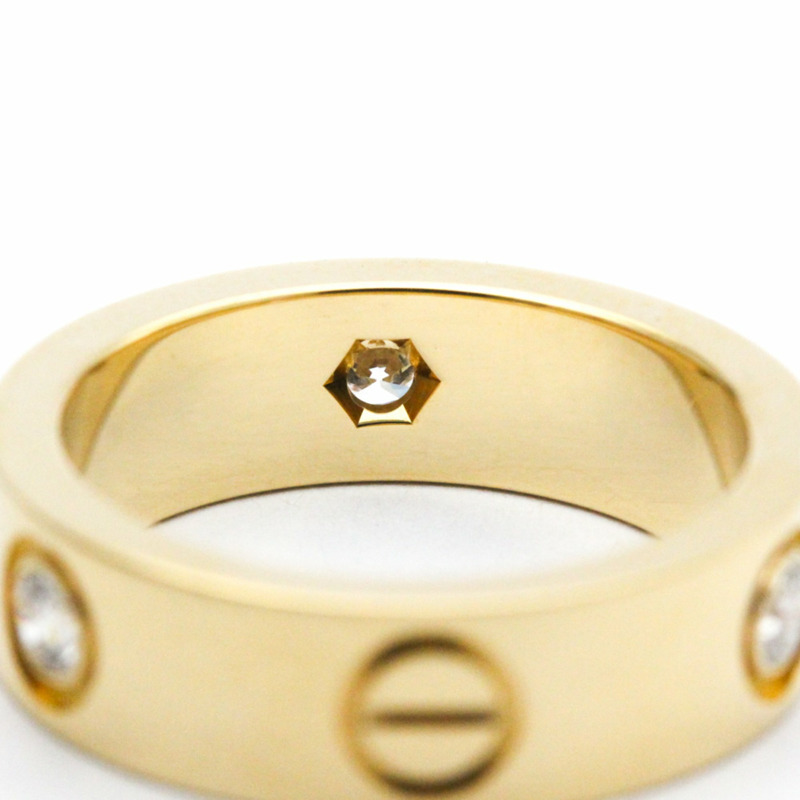 【日本直送】卡地亞週年紀念戒指黃金(18K)時尚鑽石戒指金-8