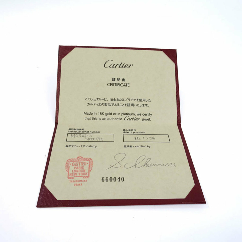 【日本直送】卡地亞週年紀念戒指黃金(18K)時尚鑽石戒指金-9