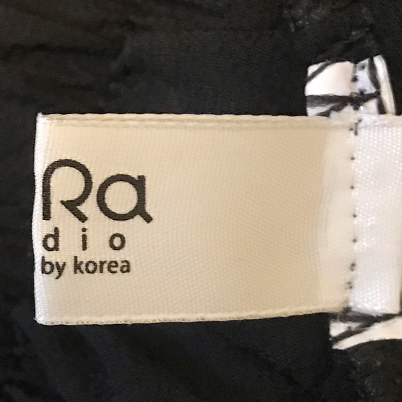 26）正韓黑色質感七分寬褲 腰鬆緊M-L可穿-4