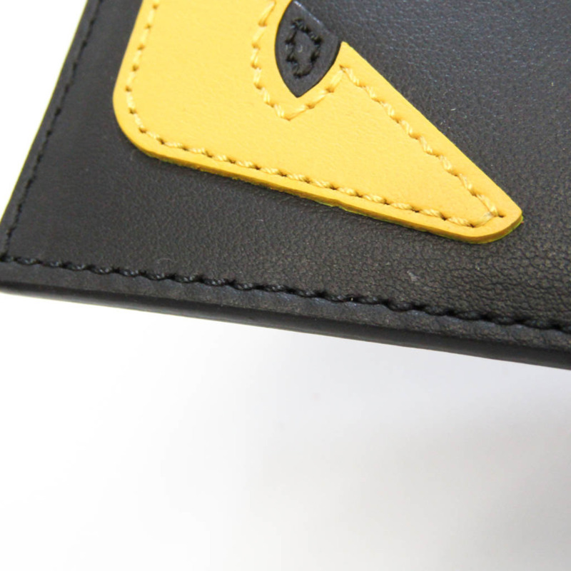 【日本直送】Fendi 商務卡包 Bag Bugs 7M0164 皮革卡包黑色、紅色、黃色-4