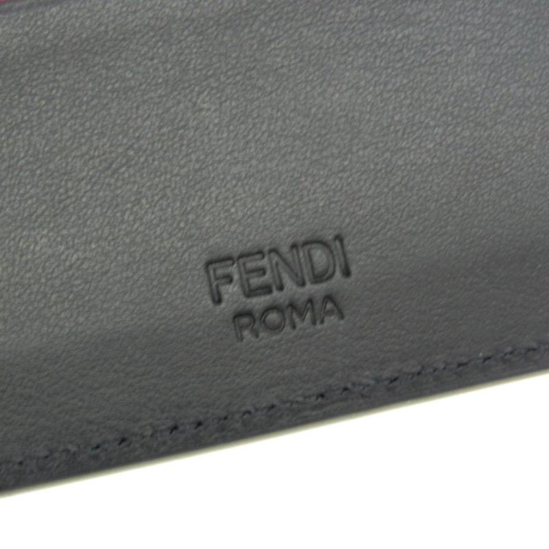 【日本直送】Fendi 商務卡包 Bag Bugs 7M0164 皮革卡包黑色、紅色、黃色-6