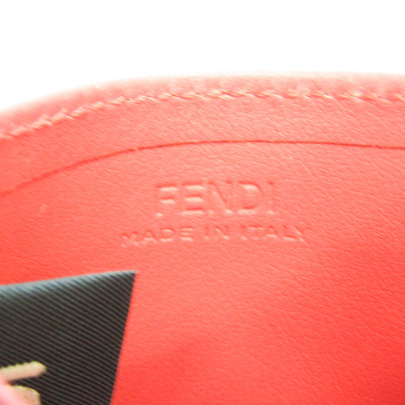 【日本直送】Fendi 商務卡包 Bag Bugs 7M0164 皮革卡包黑色、紅色、黃色-7