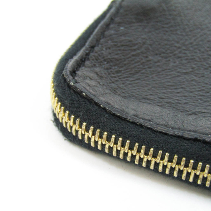 【日本直送】Celine 100093 女士皮革手拿包黑色-5