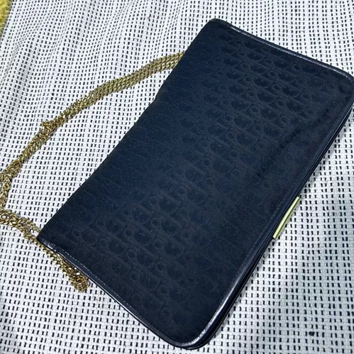 ［鏈條極亮 靛藍壓紋Dior Vintage ］-7