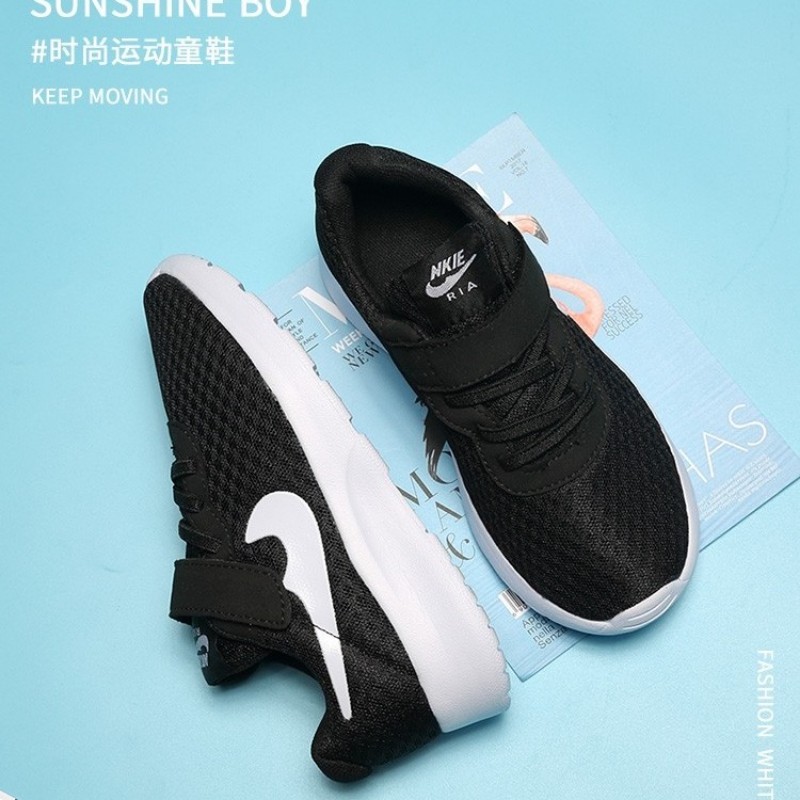 品牌男女童鞋运动鞋儿童休闲鞋夏季新款透气网面小学生防滑跑步鞋-2