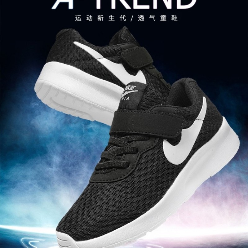 品牌男女童鞋运动鞋儿童休闲鞋夏季新款透气网面小学生防滑跑步鞋-4