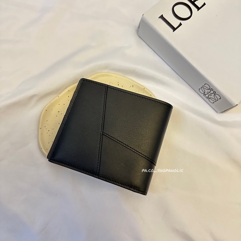 Loewe  小牛皮Puzzle Edge 8卡短夾 Puzzle Edge bifold wallet-4