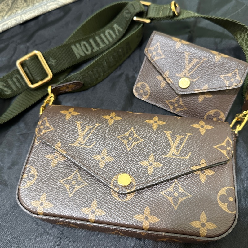 Lv Félicie Strap & Go 三和一信封包肩背包-0