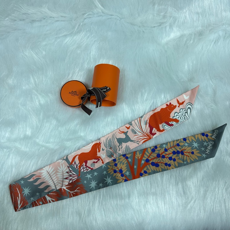 Hermès愛馬仕Twilly 瑪雅叢林-1