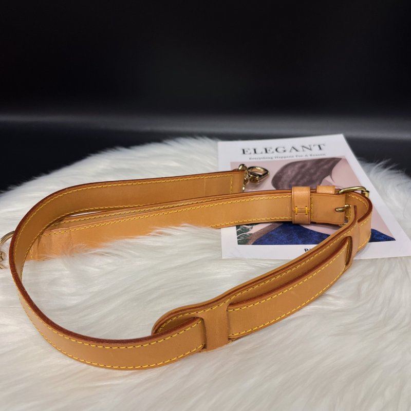 Louis Vuitton LV 原皮寬版可調掛勾式背帶/肩帶/配件-1