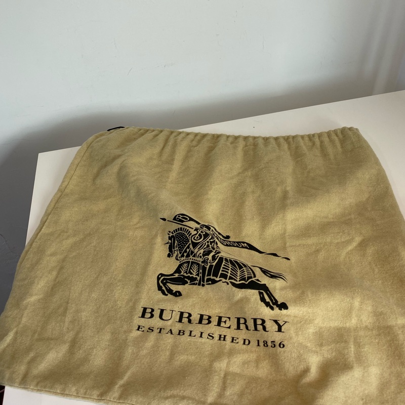 Burberry 經典格紋手包/托特包 桃紅-21