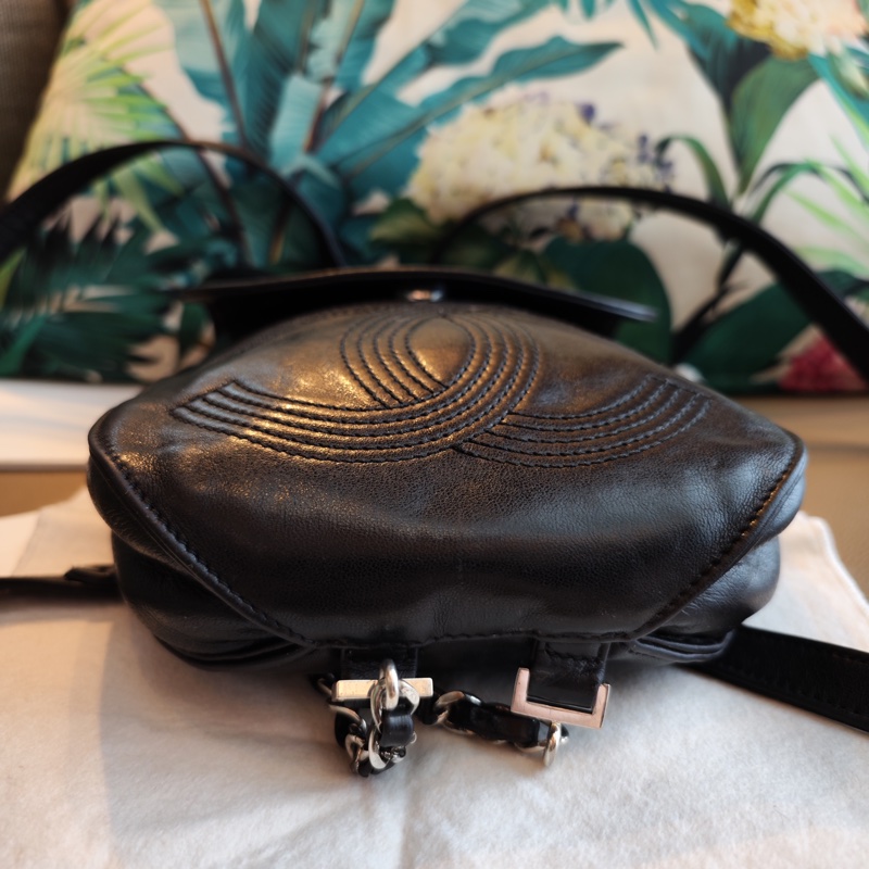Chanel Vintage 古董小胖敦後背雙肩包-9