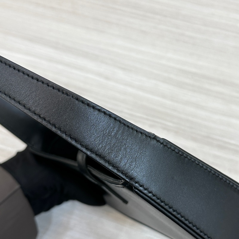 YSL Hobo mini 黑金滑面皮革 Rosé同款-16