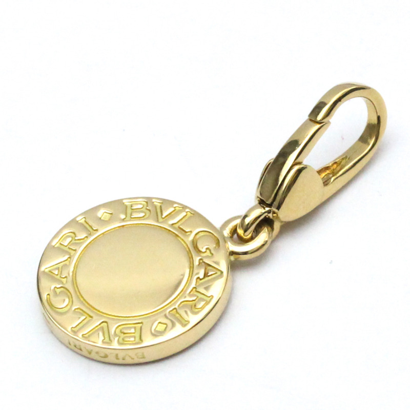 【日本直送】拋光 BVLGARI Bvlgari 寶格麗 18K 黃金瑪瑙吊墜上衣 BF561633-1