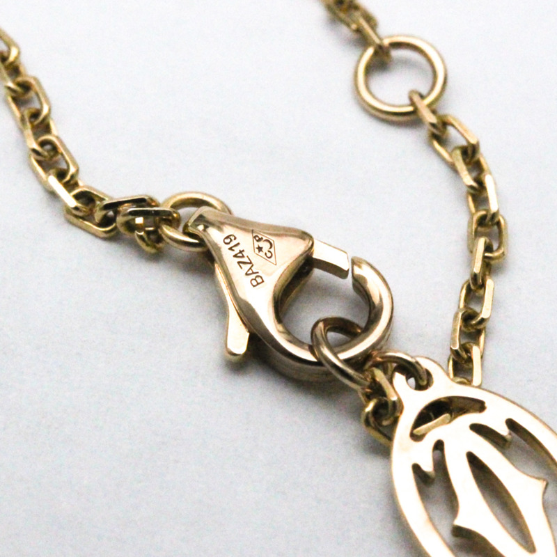 【日本直送】拋光 CARTIER Saphirs Legers 粉色藍寶石 18K 玫瑰金手鍊 BF562447-6